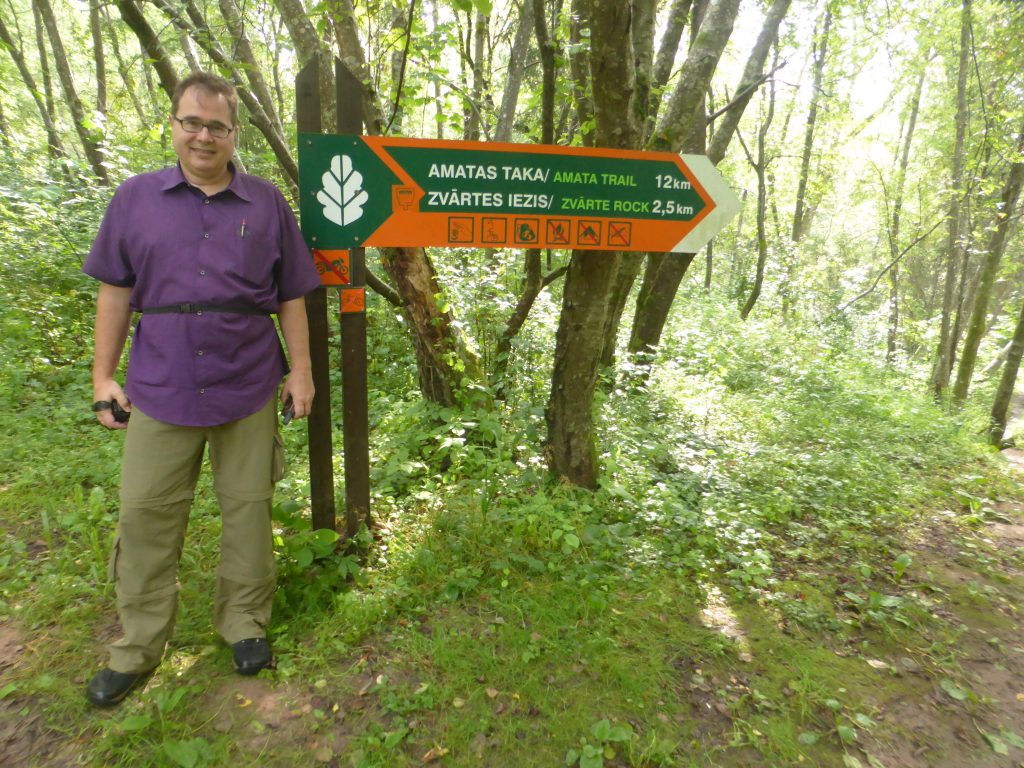 Amata Trail Wanderung in Lettland Gauja Nationalpark